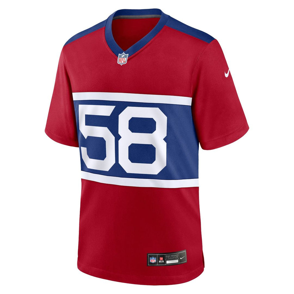 Bobby Okereke New York Giants Nike Alternate Player Game Jersey - Century Red Official NFL Team Apparel Football Fan Gear
