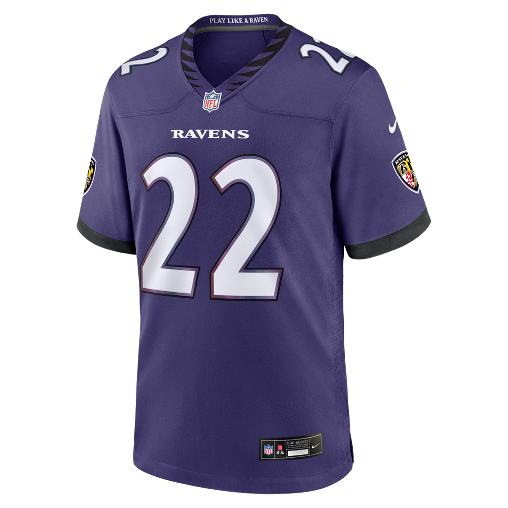 Derrick Henry Baltimore Ravens Nike Team Game Jersey - Purple Official NFL Team Apparel Football Fan Gear