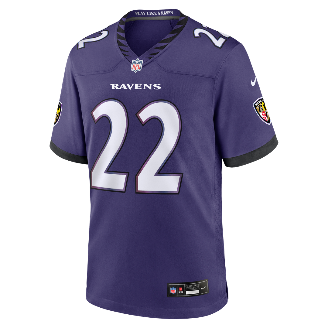 Derrick Henry Baltimore Ravens Nike Team Game Jersey - Purple Official NFL Team Apparel Football Fan Gear