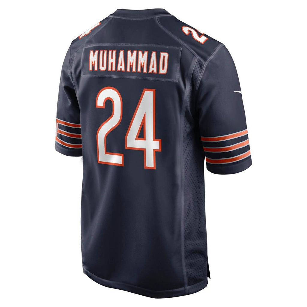 Malik Muhammad Chicago Bears Nike Team Game Jersey - Navy Official NFL Team Apparel Football Fan Gear
