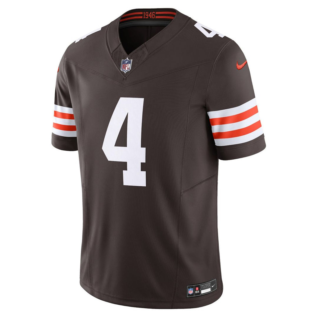Deshaun Watson Cleveland Browns Nike Vapor F.U.S.E. Limited Jersey - Brown Official NFL Team Apparel Football Fan Gear