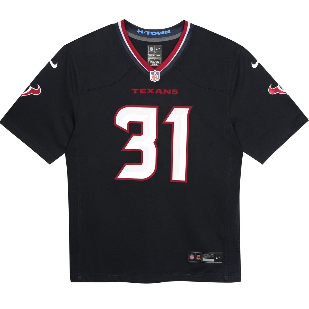 Dameon Pierce Houston Texans Nike Infant Team Player Game Jersey - Navy Official NFL Team Apparel Football Fan Gear