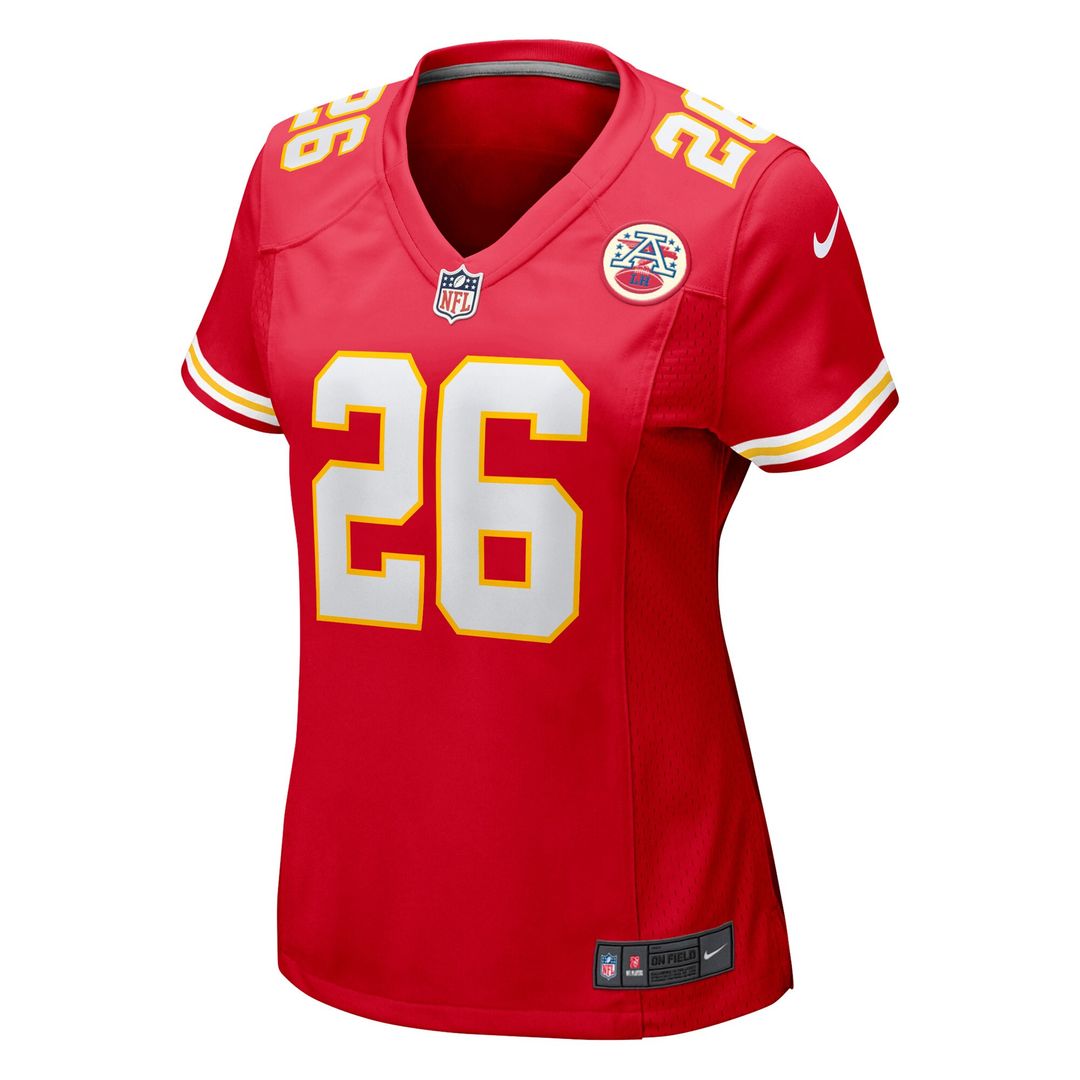 Deon Bush Kansas City Chiefs Nike Women's Game Player Jersey - Red Official NFL Team Apparel Football Fan Gear