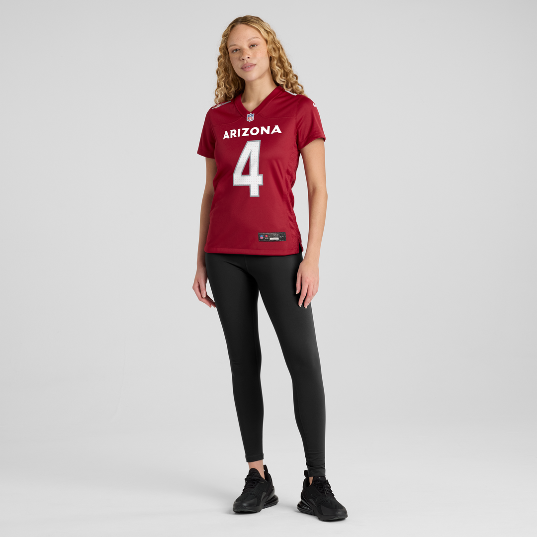 Jeremiyah Love Arizona Cardinals Nike Women's Game Jersey - White Official NFL Team Apparel Football Fan Gear