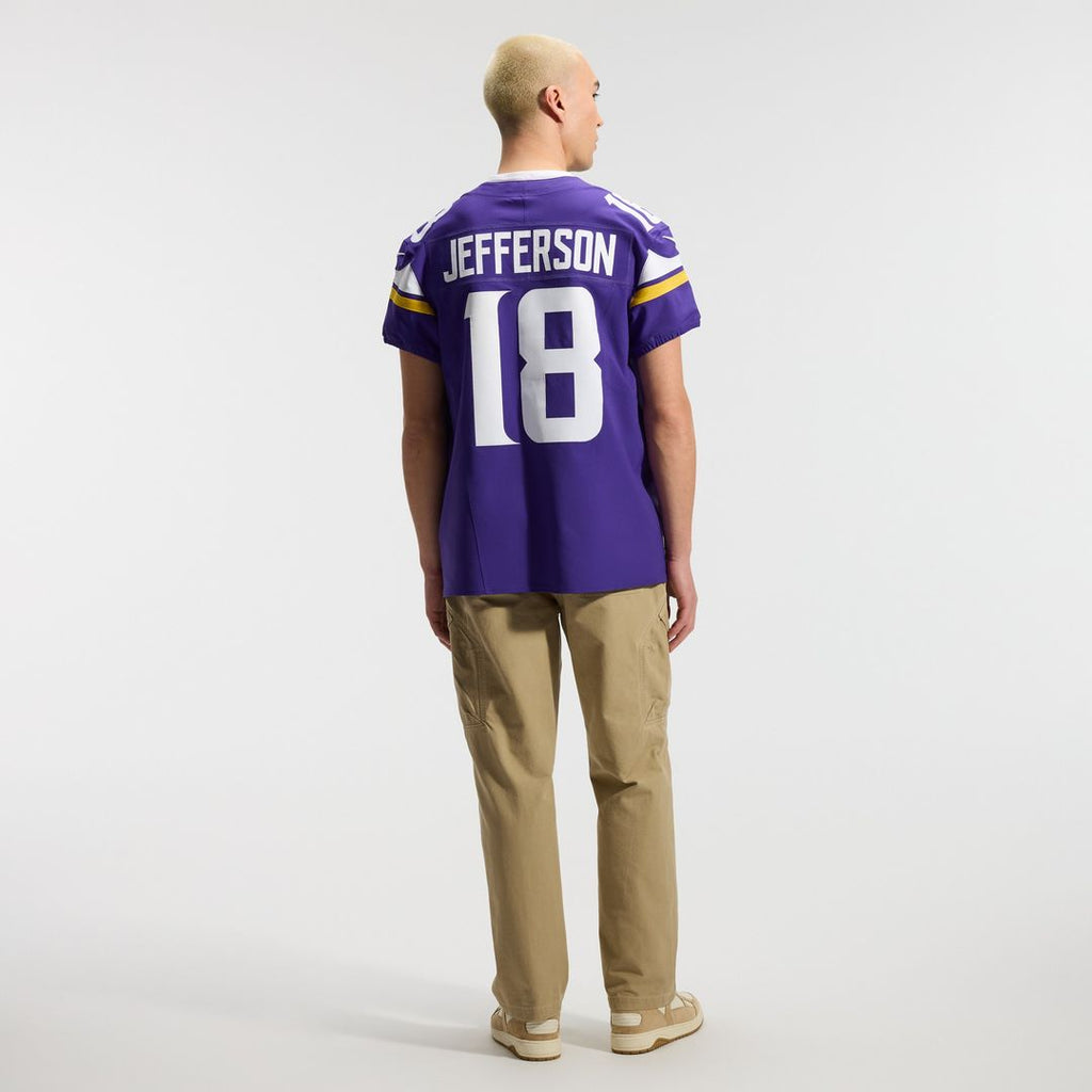 Justin Jefferson Minnesota Vikings Nike Vapor F.U.S.E. Elite Jersey - Purple Official NFL Team Apparel Football Fan Gear