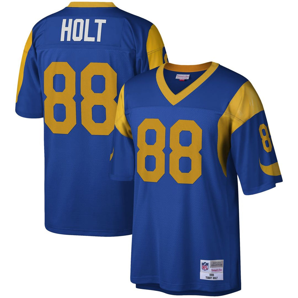 Torry Holt Los Angeles Rams Mitchell & Ness Legacy Replica Jersey - Royal Official NFL Team Apparel Football Fan Gear