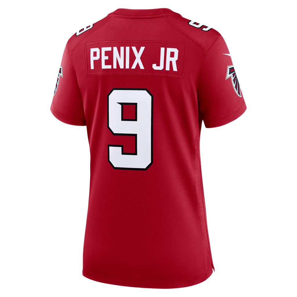 Michael Penix Jr. Atlanta Falcons Nike Women's Alternate Game Jersey - Black Official NFL Team Apparel Football Fan Gear