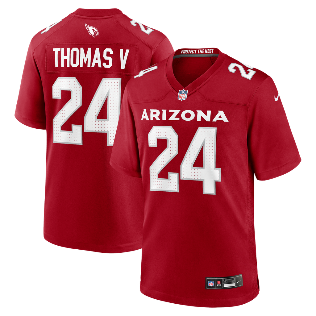 Starling Thomas V Arizona Cardinals Nike Team Game Jersey - Cardinal Official NFL Team Apparel Football Fan Gear