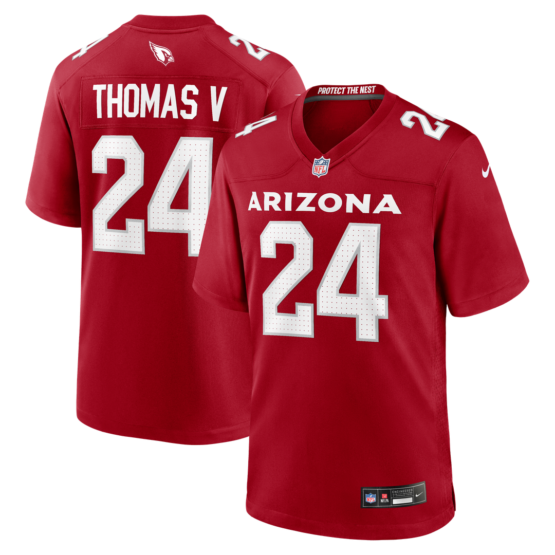 Starling Thomas V Arizona Cardinals Nike Team Game Jersey - Cardinal Official NFL Team Apparel Football Fan Gear