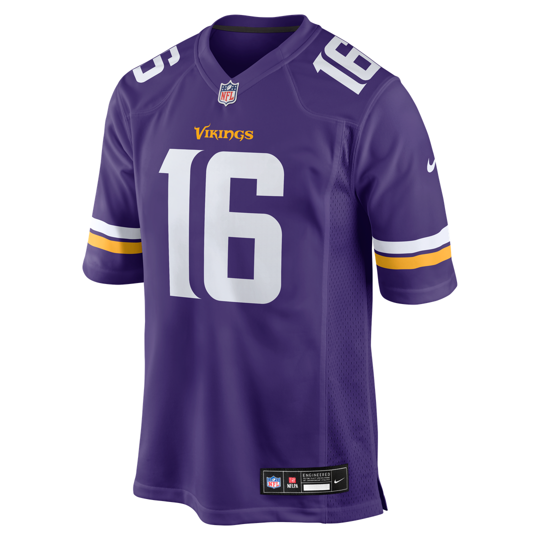 Jaren Hall Minnesota Vikings Nike Game Jersey - Purple Official NFL Team Apparel Football Fan Gear