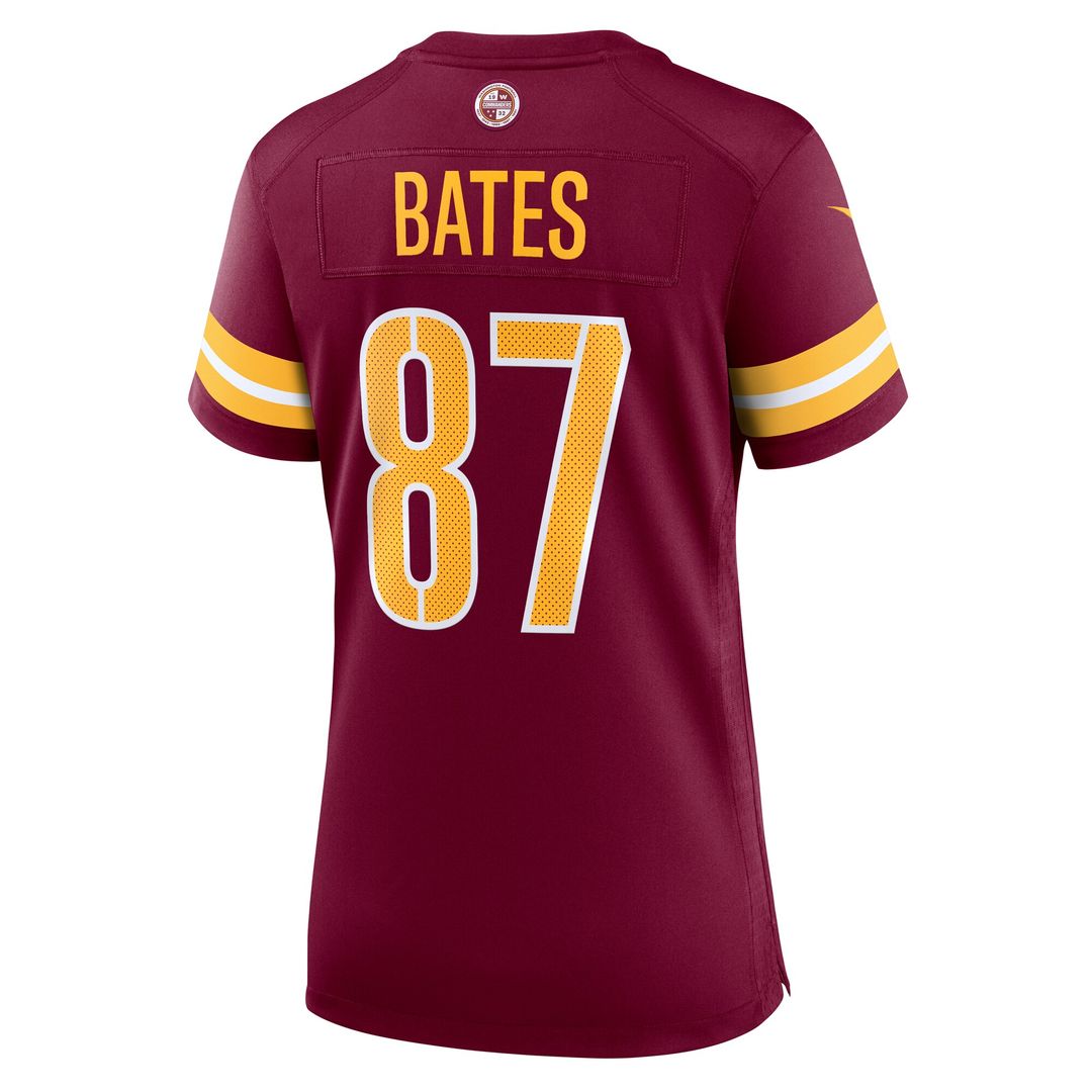 John Bates Washington Commanders Nike Women's Game Jersey - Burgundy Official NFL Team Apparel Football Fan Gear