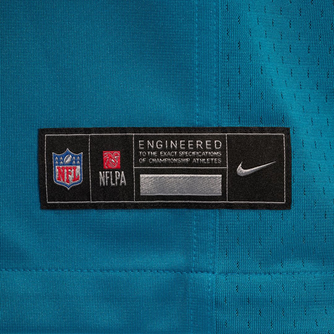 Number 1 Dad Jacksonville Jaguars Nike Game Jersey - Teal Official NFL Team Apparel Football Fan Gear
