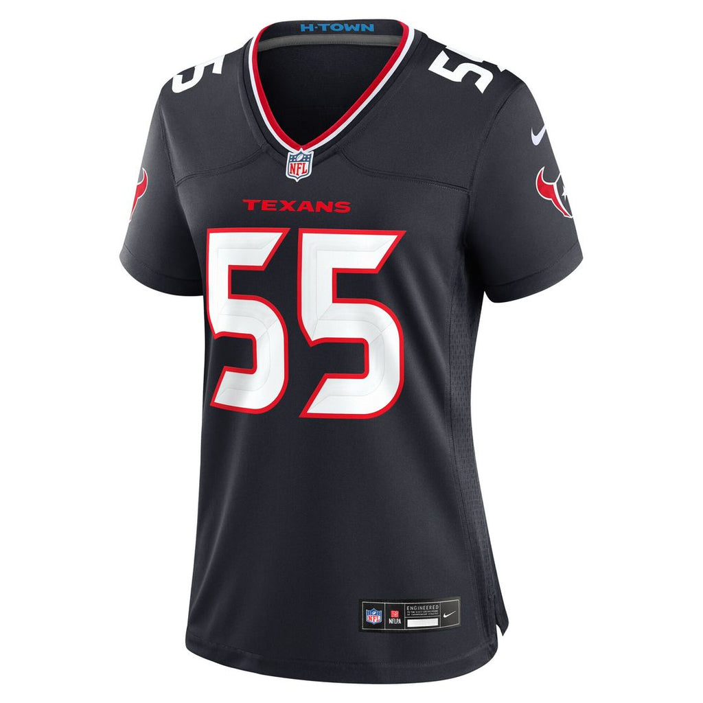 Danielle Hunter Houston Texans Nike Women's Team Game Jersey - Navy Official NFL Team Apparel Football Fan Gear