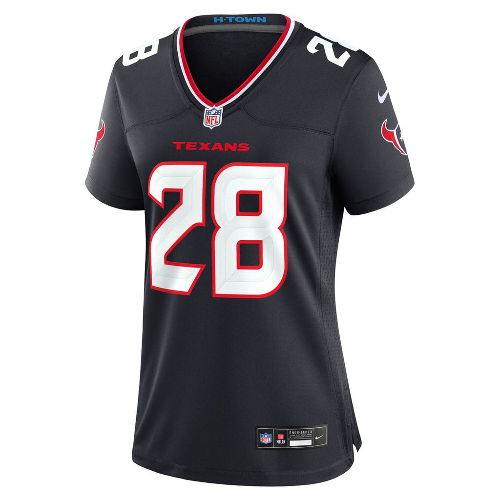 Joe Mixon Houston Texans Nike Women's Game Jersey - Navy Official NFL Team Apparel Football Fan Gear