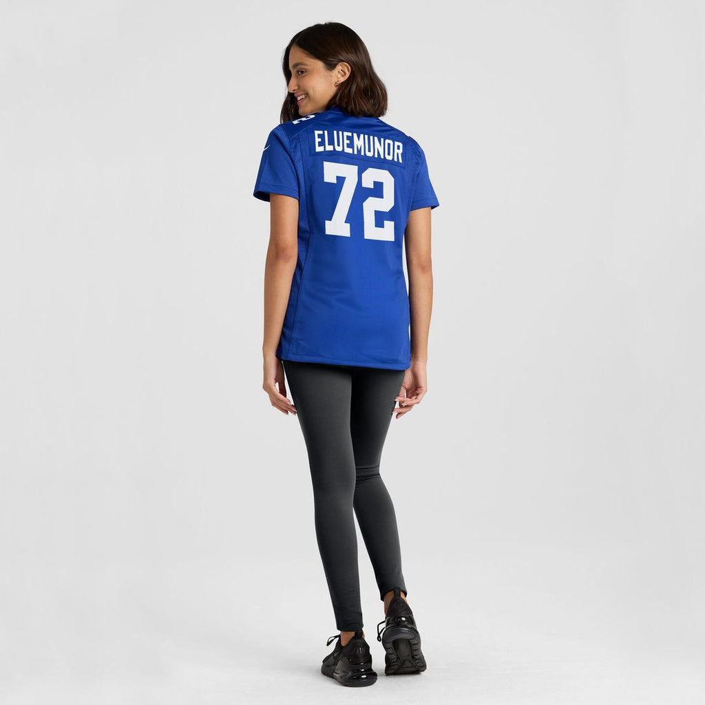 Jermaine Eluemunor New York Giants Nike Women's Game Jersey - Royal Official NFL Team Apparel Football Fan Gear