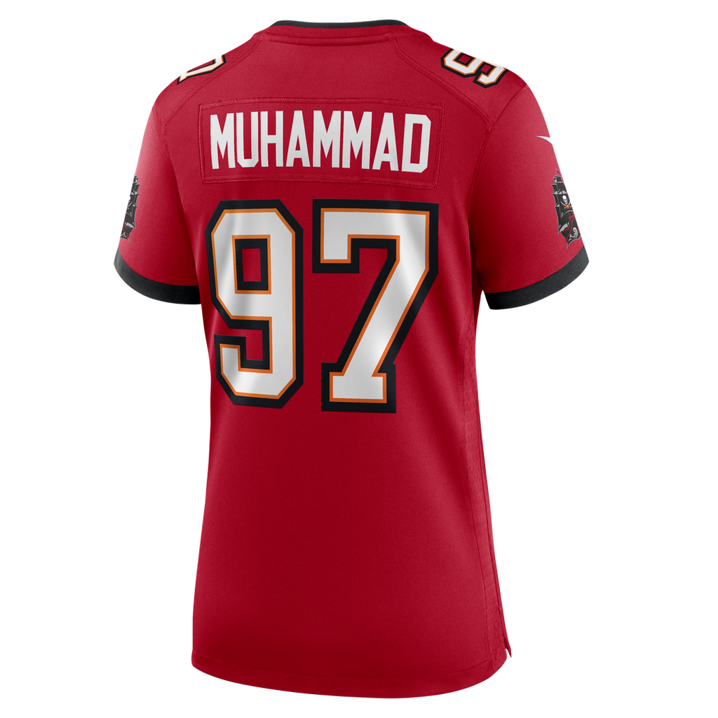 Al-Quadin Muhammad Tampa Bay Buccaneers Nike Women's Team Game Jersey - Red Official NFL Team Apparel Football Fan Gear