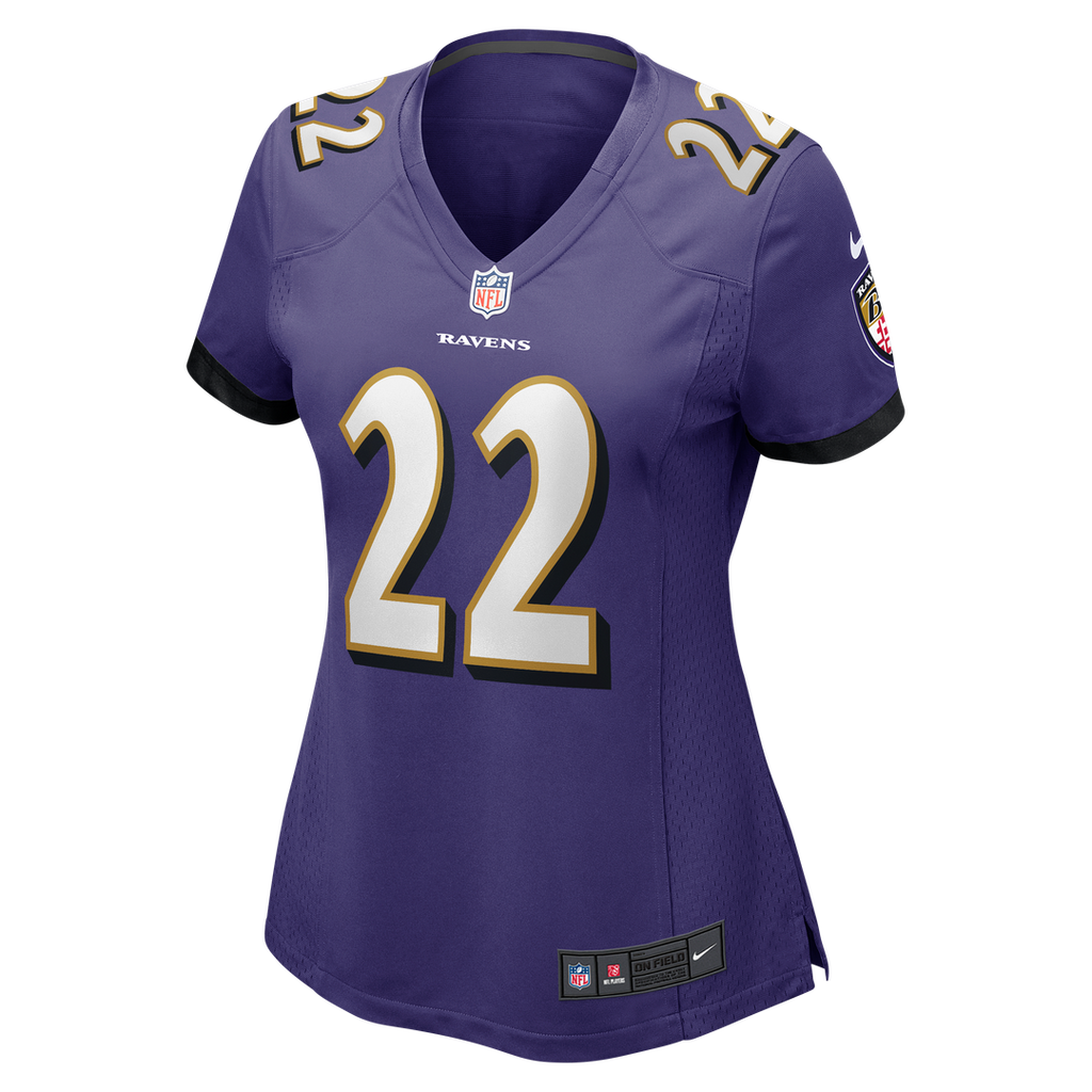 Derrick Henry Baltimore Ravens Nike Women's Game Player Jersey - Purple Official NFL Team Apparel Football Fan Gear