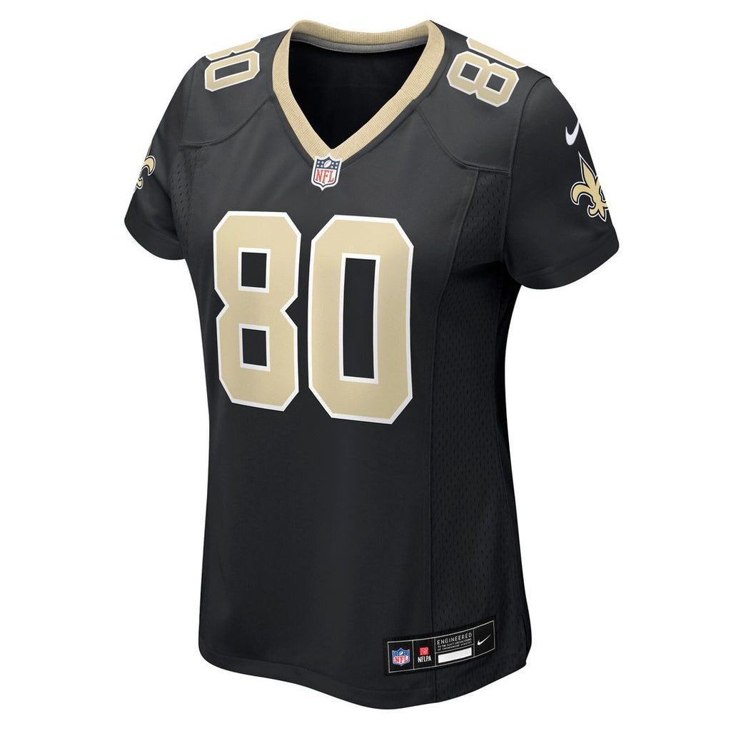 Moliki Matavao New Orleans Saints Nike Women's Team Game Jersey - Black Official NFL Team Apparel Football Fan Gear