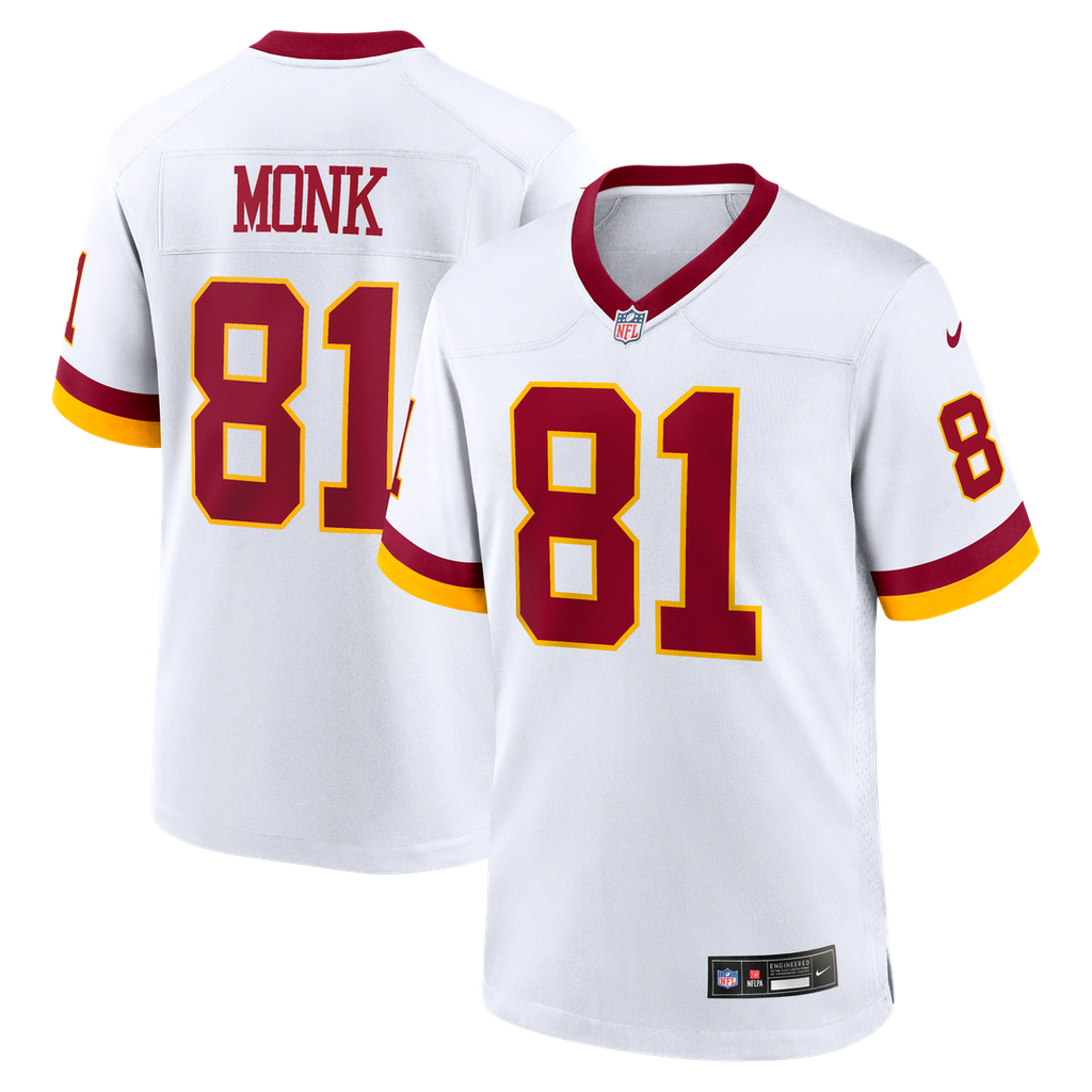 Art Monk Washington Commanders Nike Alternate 2 Super Bowl Era Game Jersey - White Official NFL Team Apparel Football Fan Gear