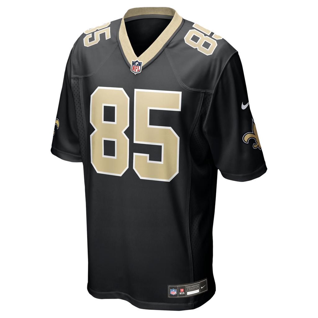 Jontre Kirklin New Orleans Saints Nike Team Game Jersey - Black Official NFL Team Apparel Football Fan Gear