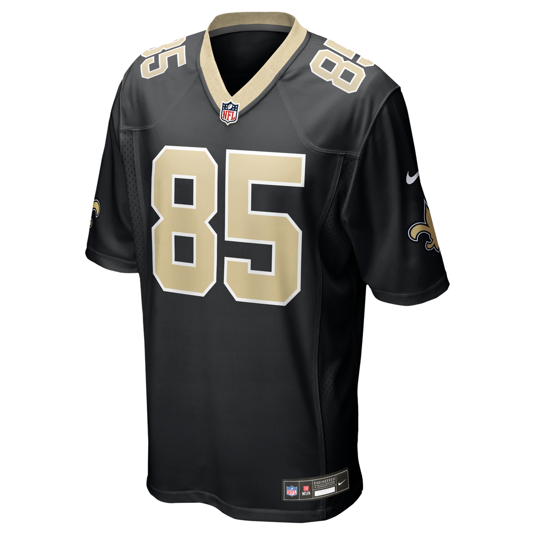 Jontre Kirklin New Orleans Saints Nike Team Game Jersey - Black Official NFL Team Apparel Football Fan Gear