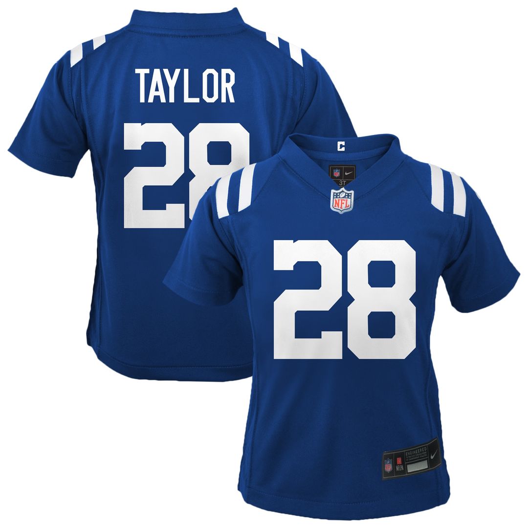 Jonathan Taylor Indianapolis Colts Nike Infant Team Game Jersey - Royal Official NFL Team Apparel Football Fan Gear