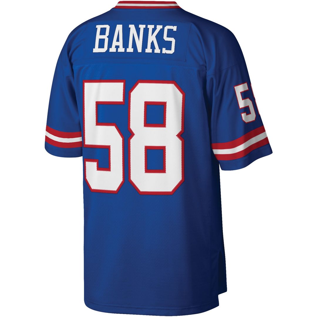 Carl Banks New York Giants Mitchell & Ness Legacy Replica Jersey - Royal Official NFL Team Apparel Football Fan Gear