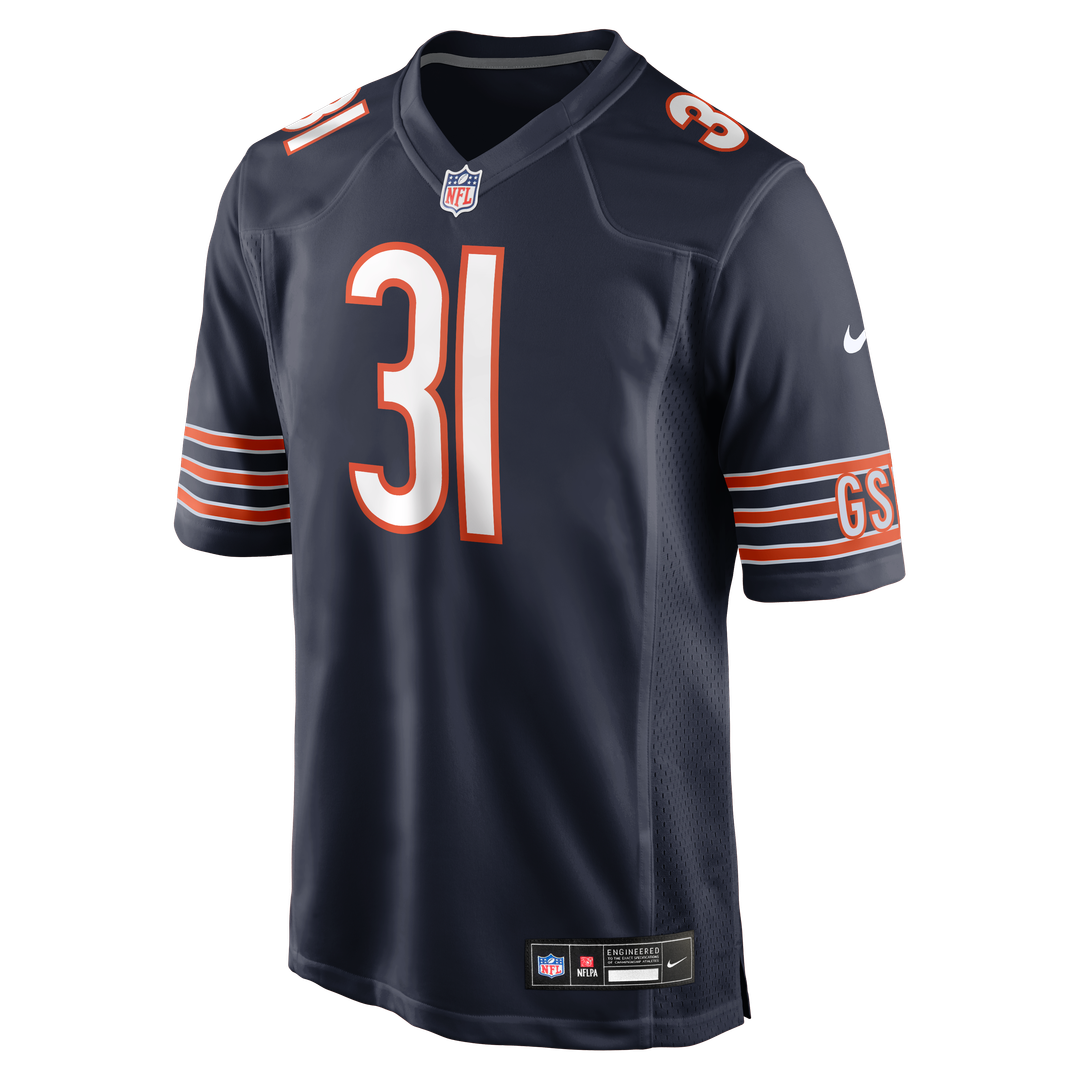 Dillon Thieneman Chicago Bears Nike 2026 NFL Draft First Round Pick No. 25 Team Game Jersey - Navy Official NFL Team Apparel Football Fan Gear