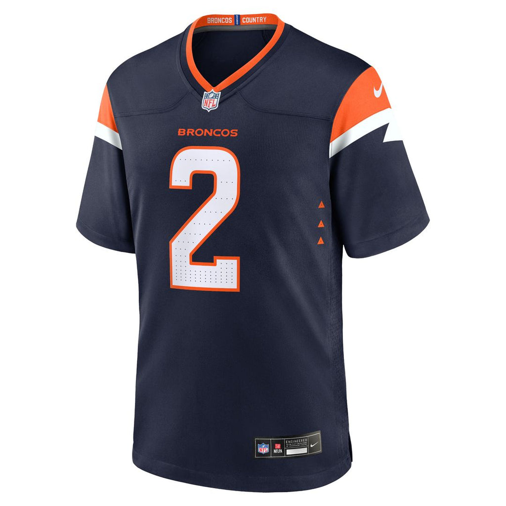 Patrick Surtain II Denver Broncos Nike Team Game Jersey - Orange Official NFL Team Apparel Football Fan Gear