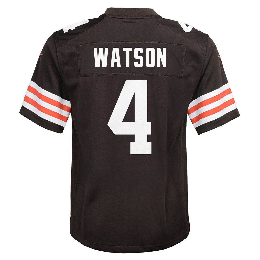 Deshaun Watson Cleveland Browns Nike Youth Game Jersey - Brown Official NFL Team Apparel Football Fan Gear
