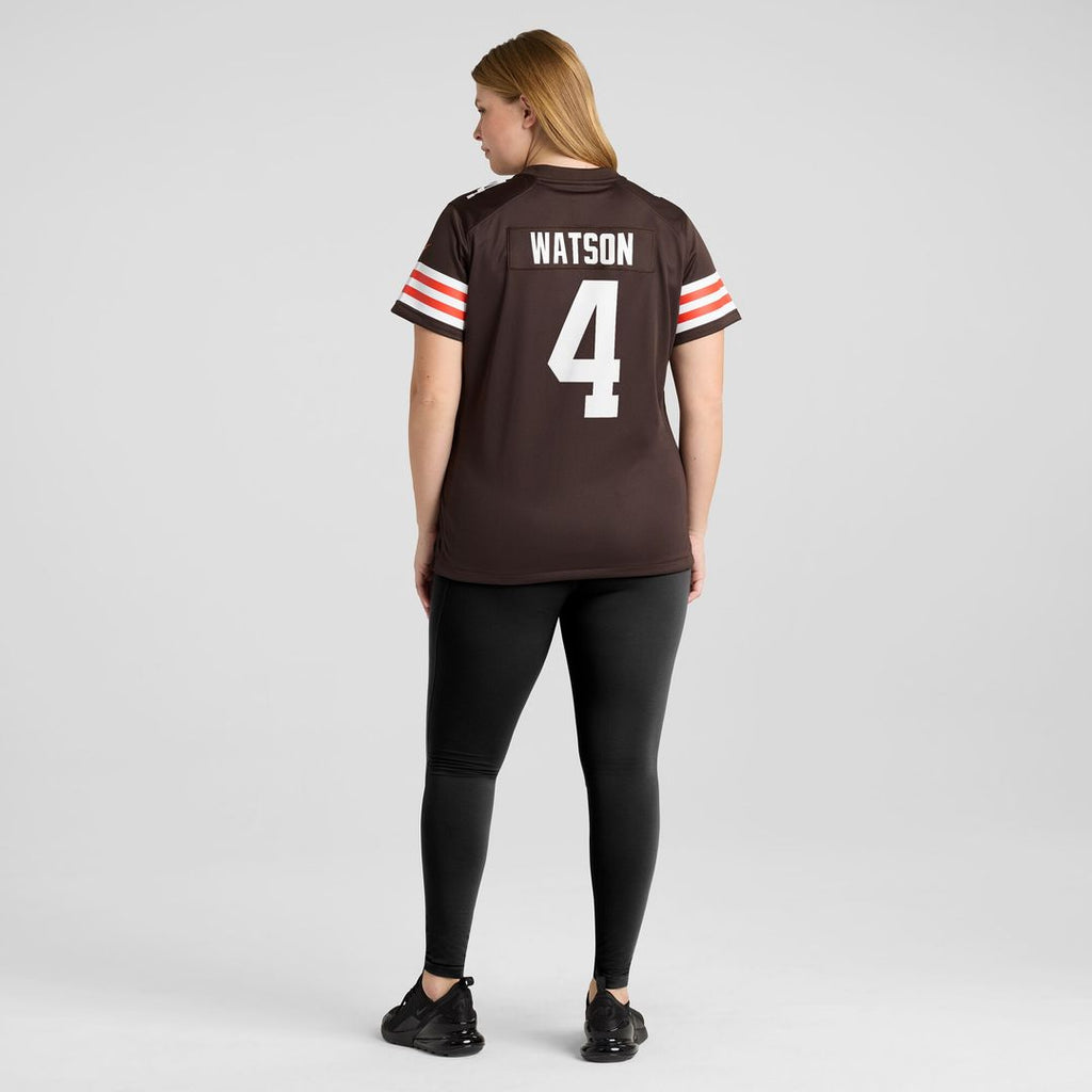 Deshaun Watson Cleveland Browns Nike Women's Player Jersey - Brown Official NFL Team Apparel Football Fan Gear