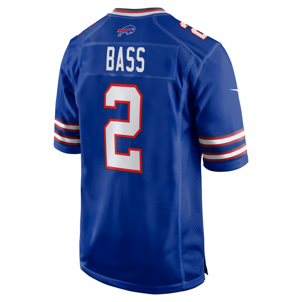 Tyler Bass Buffalo Bills Nike Game Player Jersey - Royal Official NFL Team Apparel Football Fan Gear