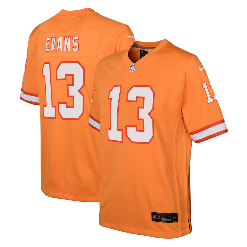 Mike Evans Tampa Bay Buccaneers Nike Youth Game Jersey - Orange Official NFL Team Apparel Football Fan Gear