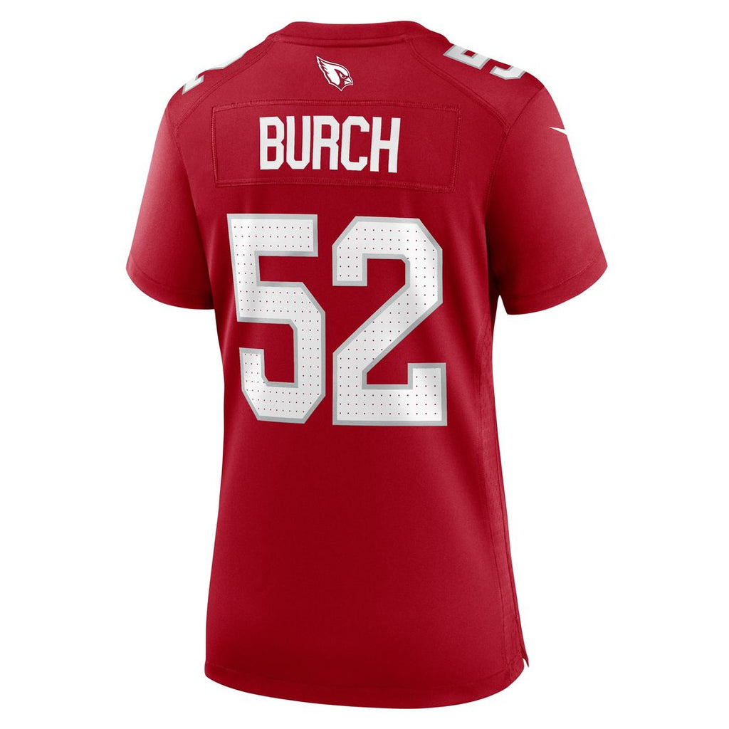 Jordan Burch Arizona Cardinals Nike Women's Team Game Jersey - Cardinal Official NFL Team Apparel Football Fan Gear