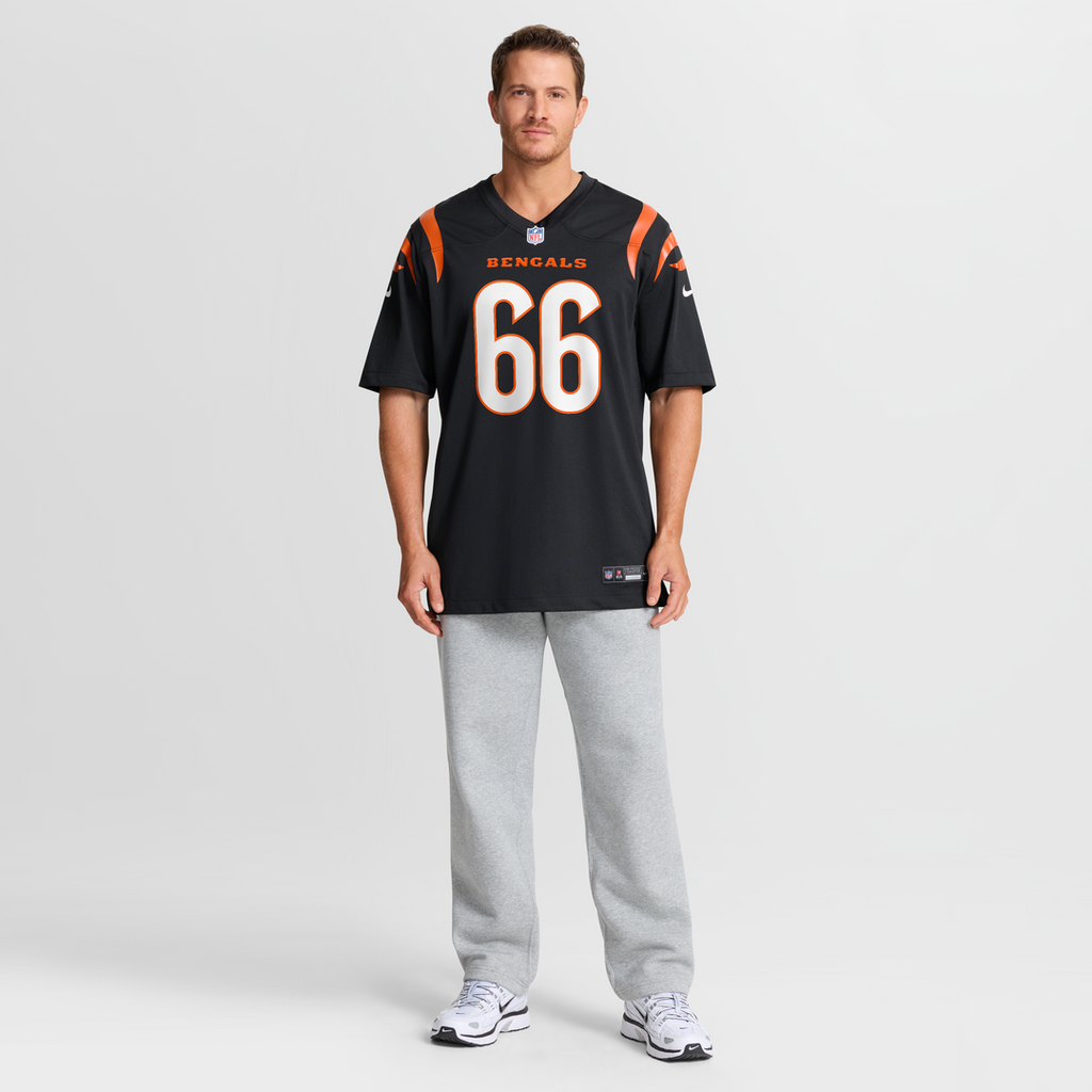 Dalton Risner Cincinnati Bengals Nike Team Game Jersey - Black Official NFL Team Apparel Football Fan Gear