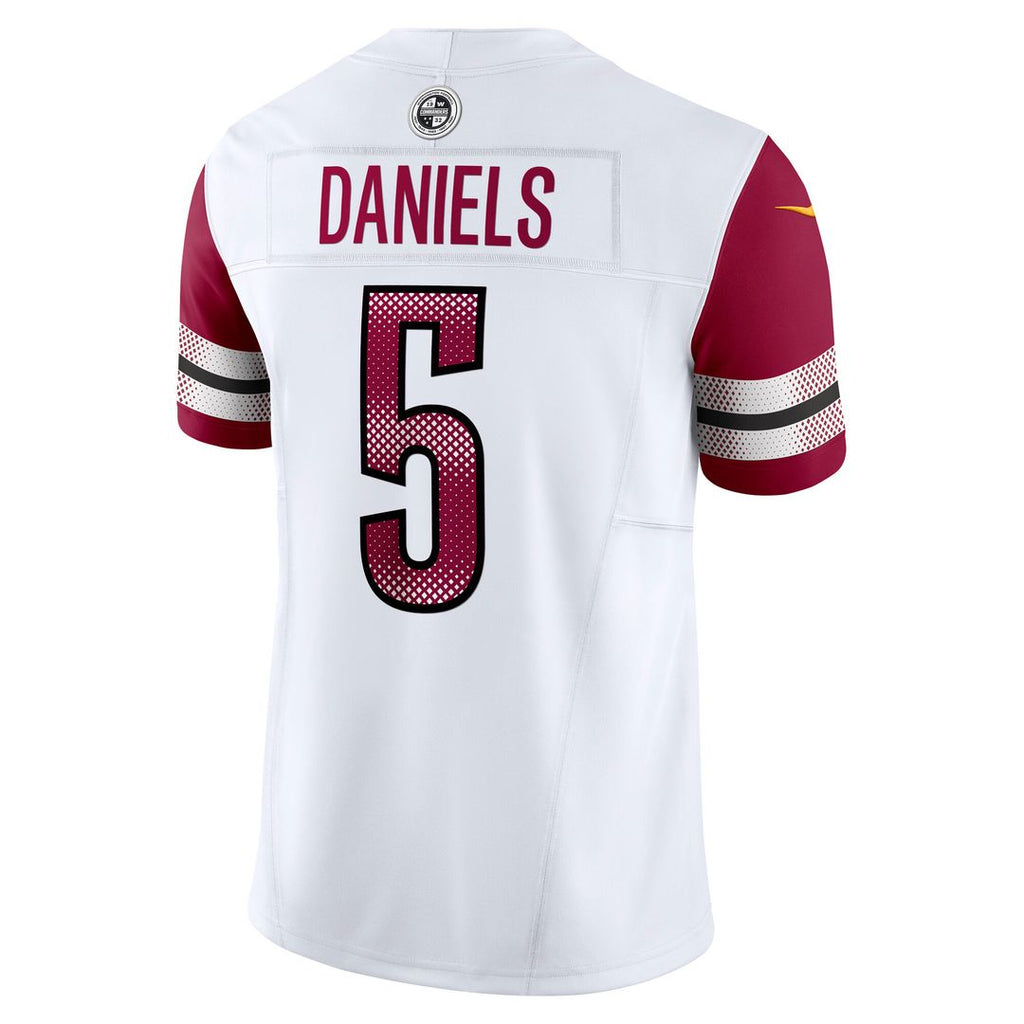 Jayden Daniels Washington Commanders Nike Vapor F.U.S.E. Limited Jersey - White Official NFL Team Apparel Football Fan Gear