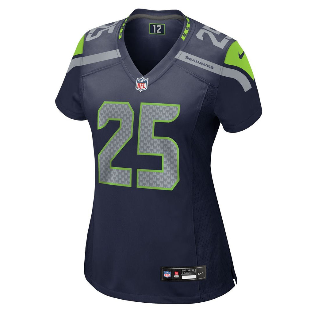 Kenny McIntosh Seattle Seahawks Nike Women's Team Game Jersey - College Navy Official NFL Team Apparel Football Fan Gear