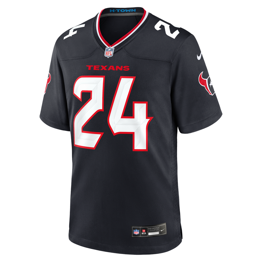 Derek Stingley Jr. Houston Texans Nike Game Jersey - Navy Official NFL Team Apparel Football Fan Gear