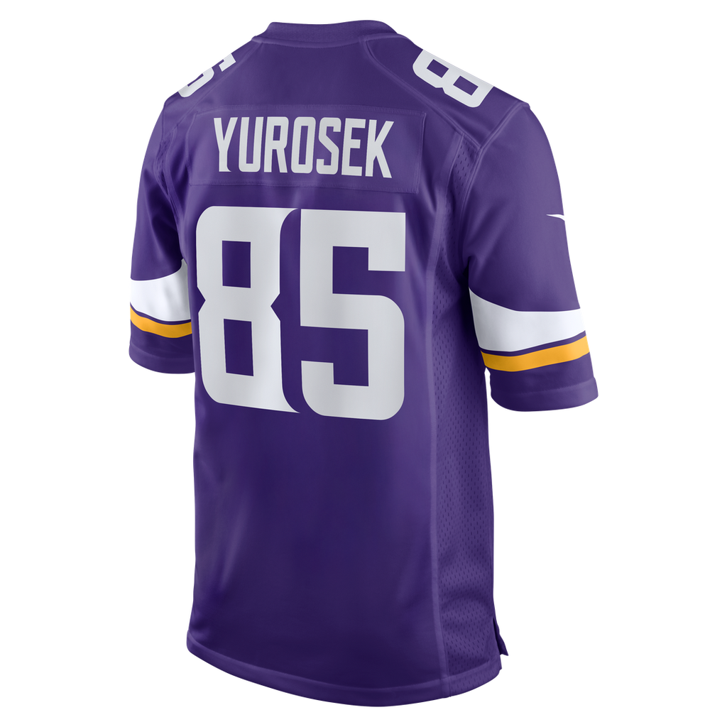 Ben Yurosek Minnesota Vikings Nike Team Game Jersey - Purple Official NFL Team Apparel Football Fan Gear