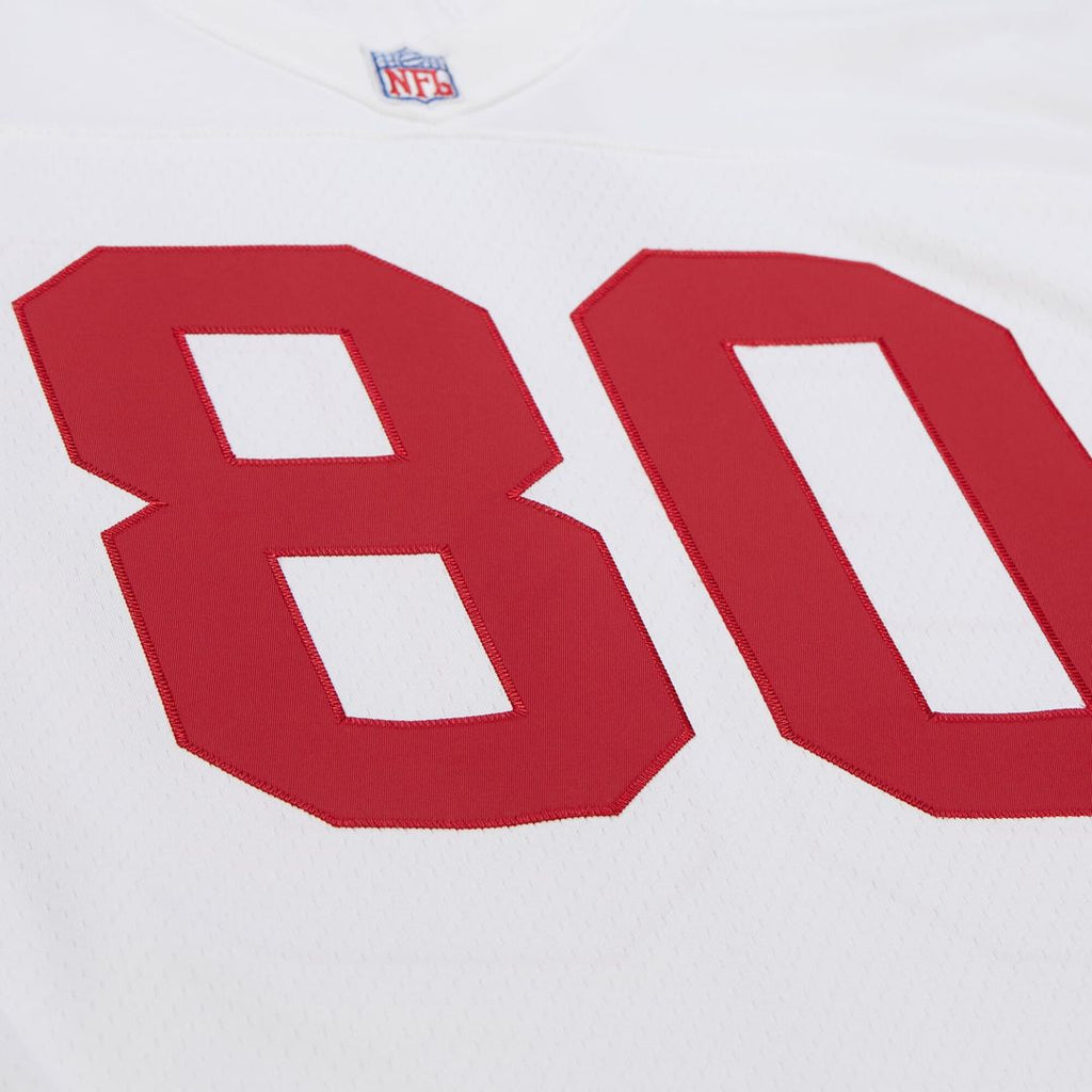 Jerry Rice San Francisco 49ers Mitchell & Ness 1994 Legacy Replica Jersey - White Official NFL Team Apparel Football Fan Gear