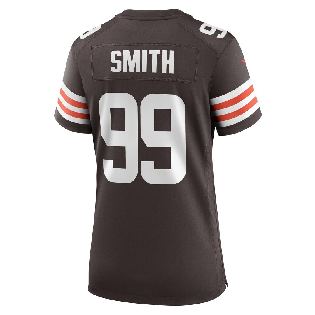 Za'Darius Smith Cleveland Browns Nike Women's Team Game Jersey - Brown Official NFL Team Apparel Football Fan Gear