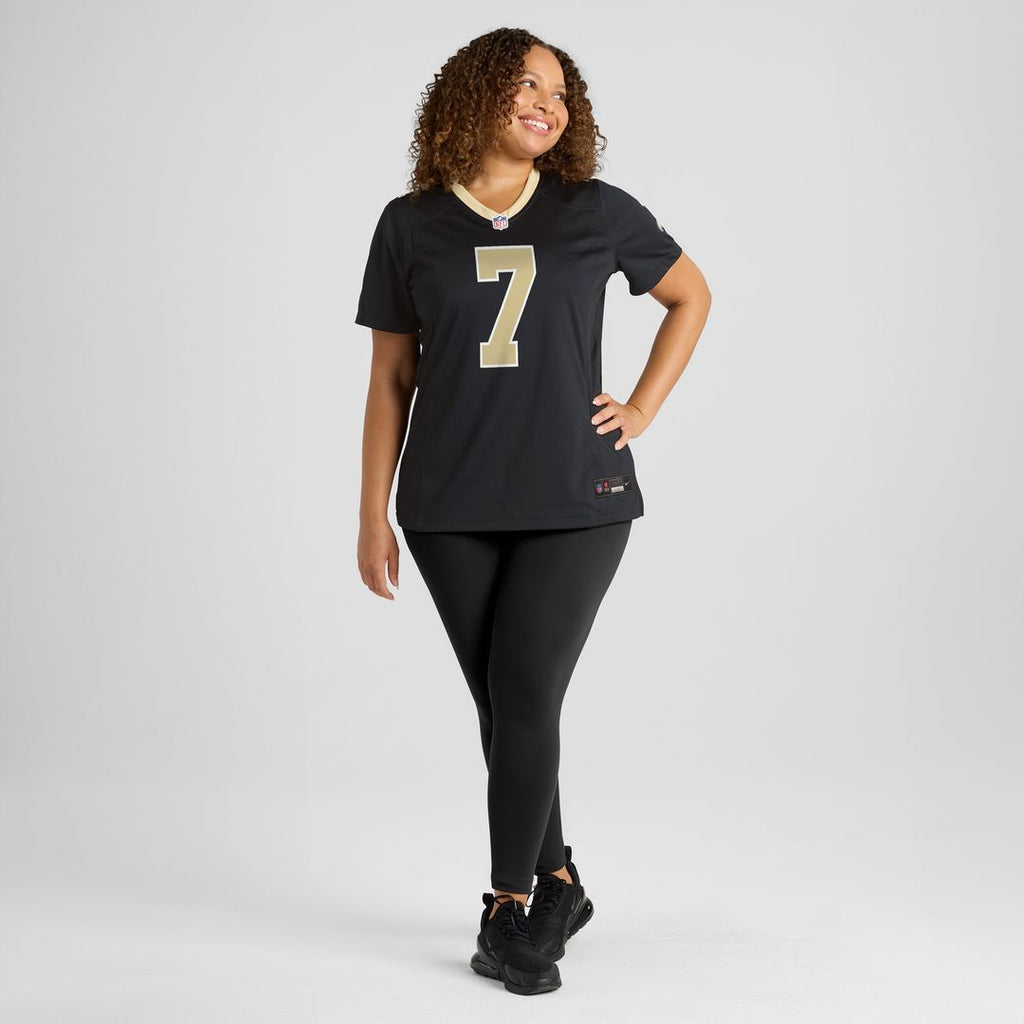 Morten Andersen New Orleans Saints Nike Women's Game Retired Player Jersey - Black Official NFL Team Apparel Football Fan Gear