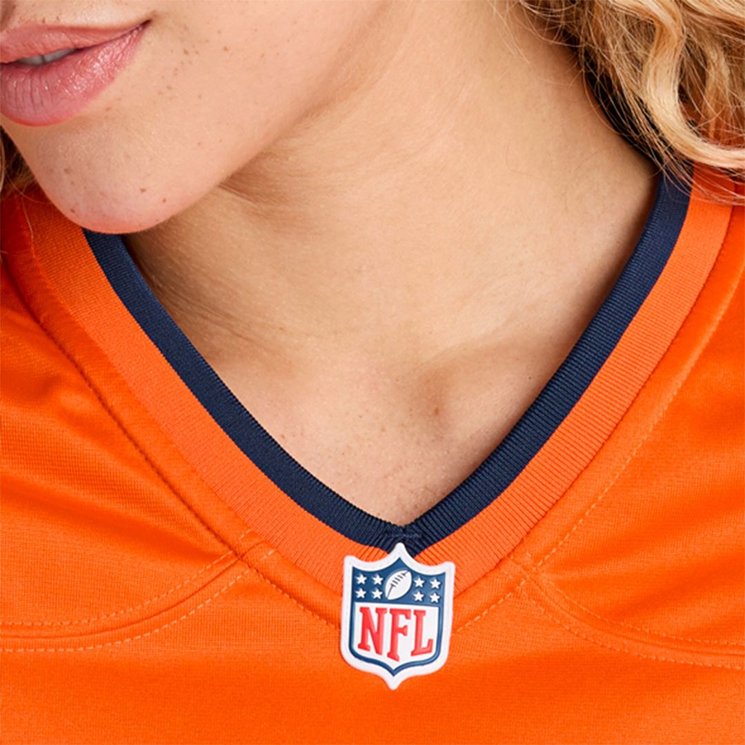 Karene Reid Denver Broncos Nike Women's Team Game Jersey - Orange Official NFL Team Apparel Football Fan Gear