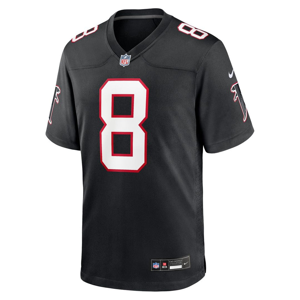 Kyle Pitts Sr. Atlanta Falcons Nike Alternate Game Jersey - Black Official NFL Team Apparel Football Fan Gear