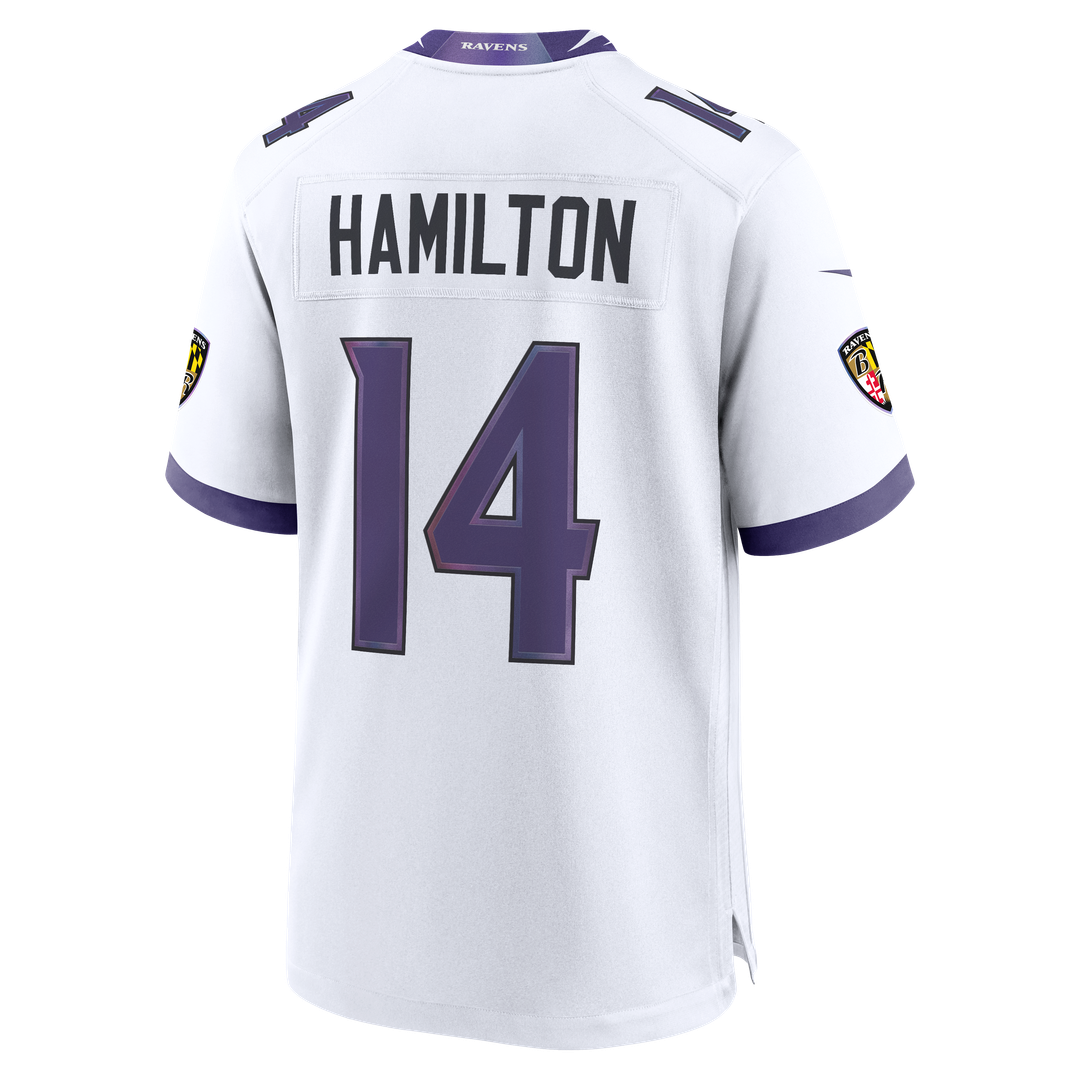 Kyle Hamilton Baltimore Ravens Nike Alternate Game Jersey - Purple Official NFL Team Apparel Football Fan Gear