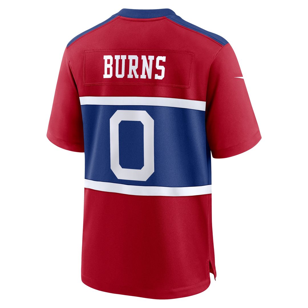 Brian Burns New York Giants Nike Alternate Game Jersey - Century Red Official NFL Team Apparel Football Fan Gear