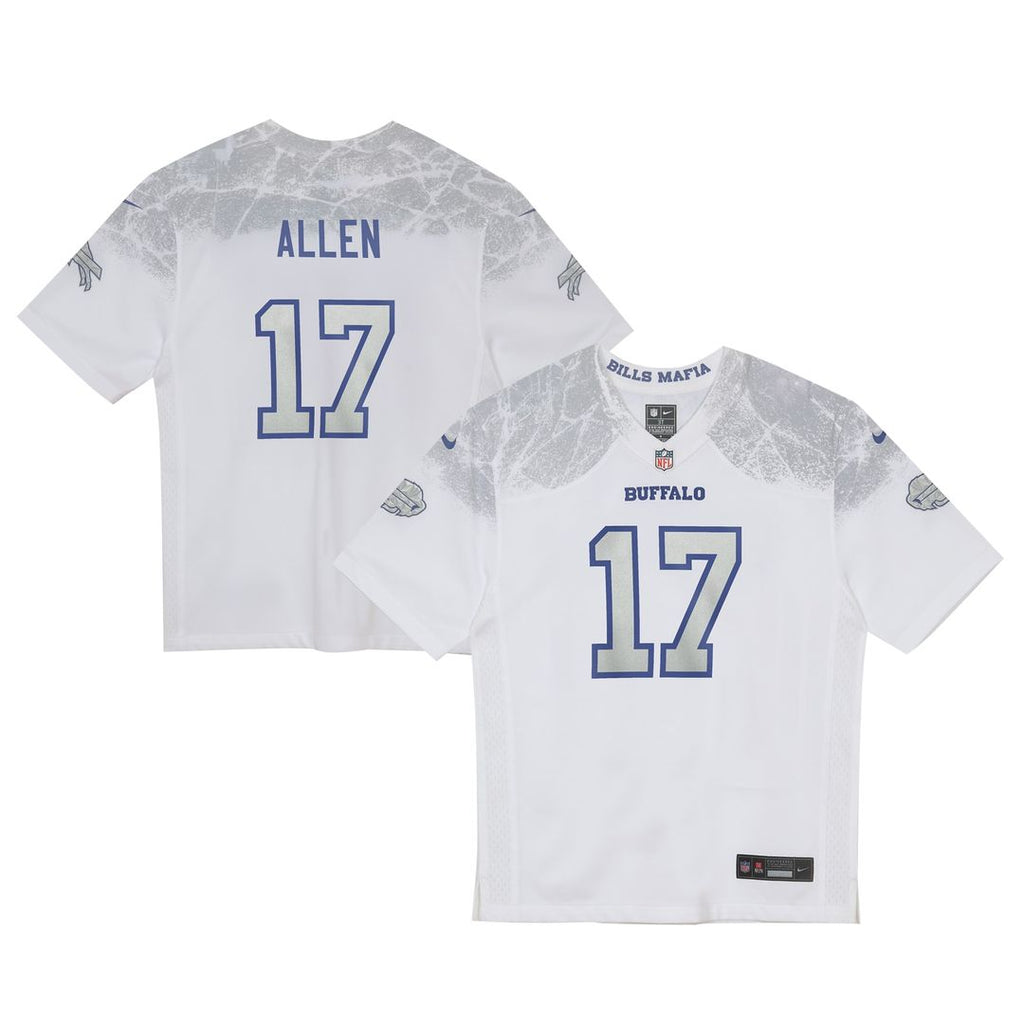 Josh Allen Buffalo Bills Nike Toddler 2025 Rivalries Collection Game Jersey - White Official NFL Team Apparel Football Fan Gear