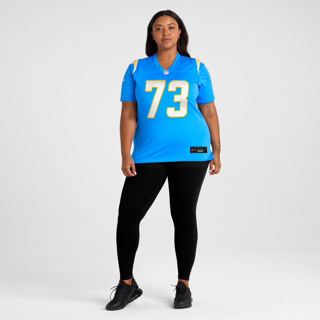 Alex Harkey Los Angeles Chargers Nike Women's Team Game Jersey - Powder Blue Official NFL Team Apparel Football Fan Gear