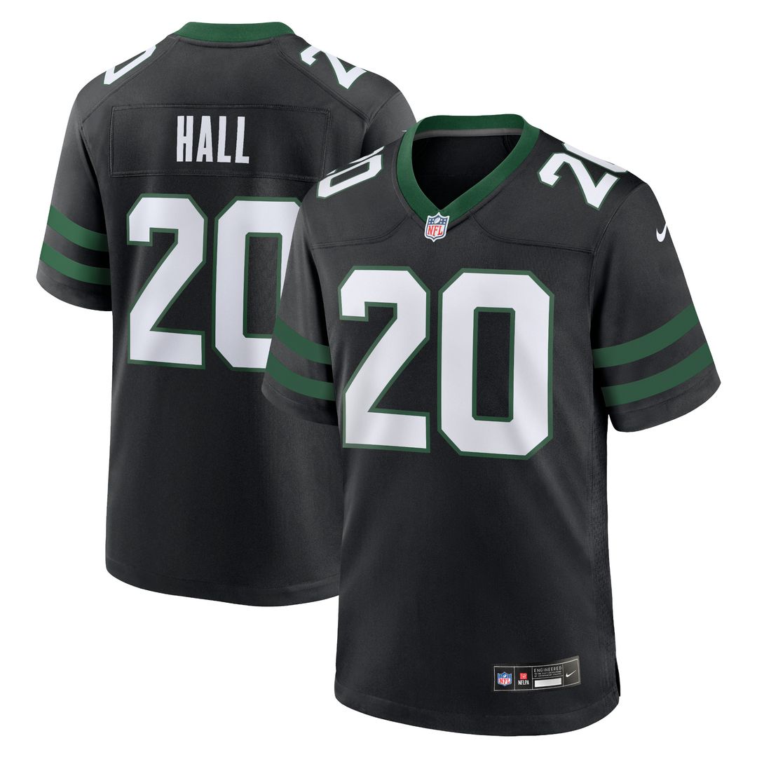 Breece Hall New York Jets Nike Game Jersey - Legacy White Official NFL Team Apparel Football Fan Gear