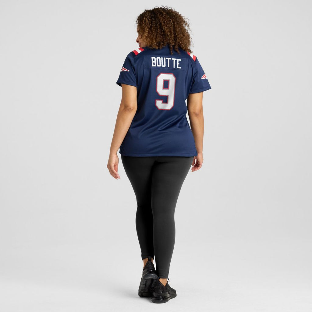 Kayshon Boutte New England Patriots Nike Women's Game Jersey - Navy Official NFL Team Apparel Football Fan Gear